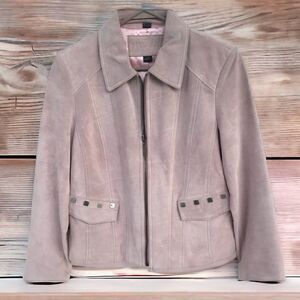 Cuir Nuage Women Leather Jacket Tan S